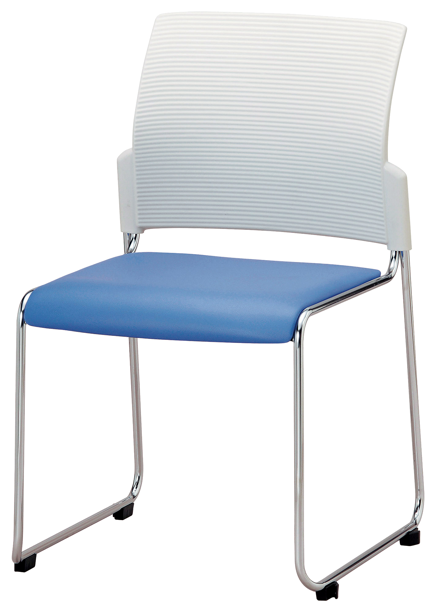 【新品】 ニシキ オフィスチェア ブラック/ホワイト ブラック/ブルー スチール FC-88V