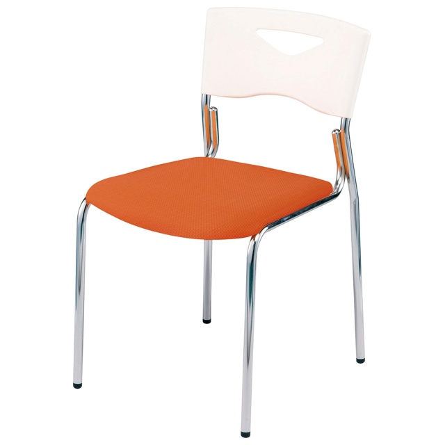 【新品】 ニシキ オフィスチェア ホワイト/ブラック グレー/ブラック スチール FCS-90