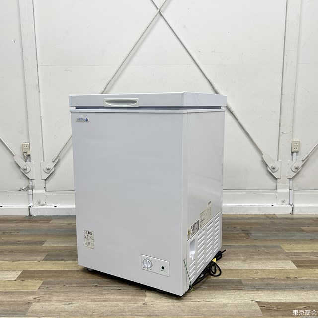 日本ゼネラル・アプラィアンス NORFROST ノンフロン冷凍庫 チェストフリーザー 90L JH95CR